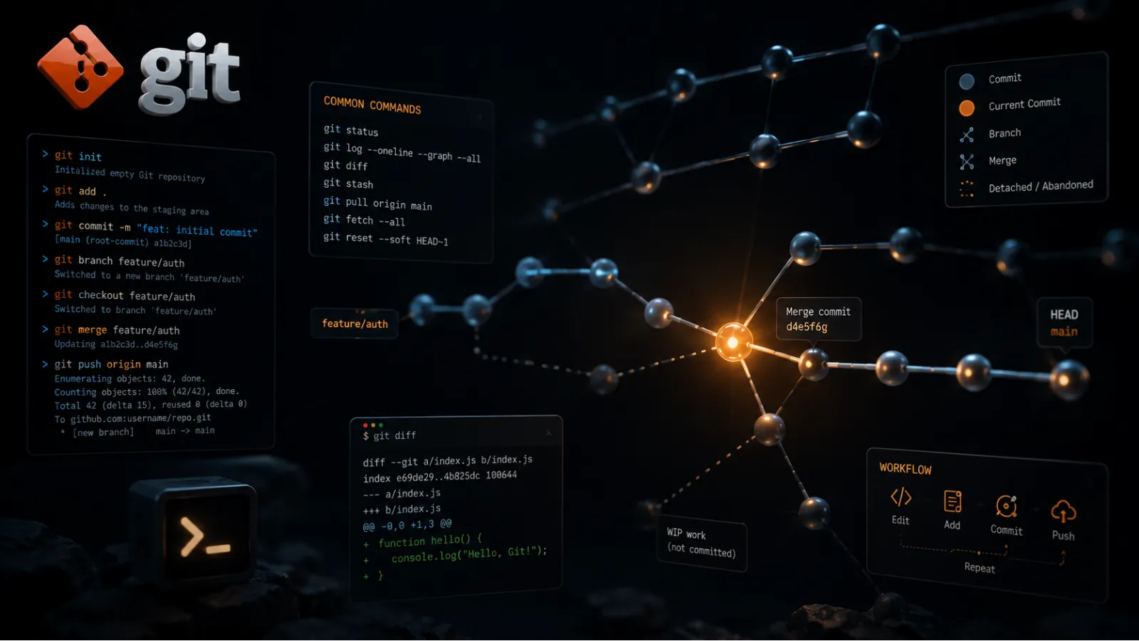 "git reflog" has saved more careers than any framework